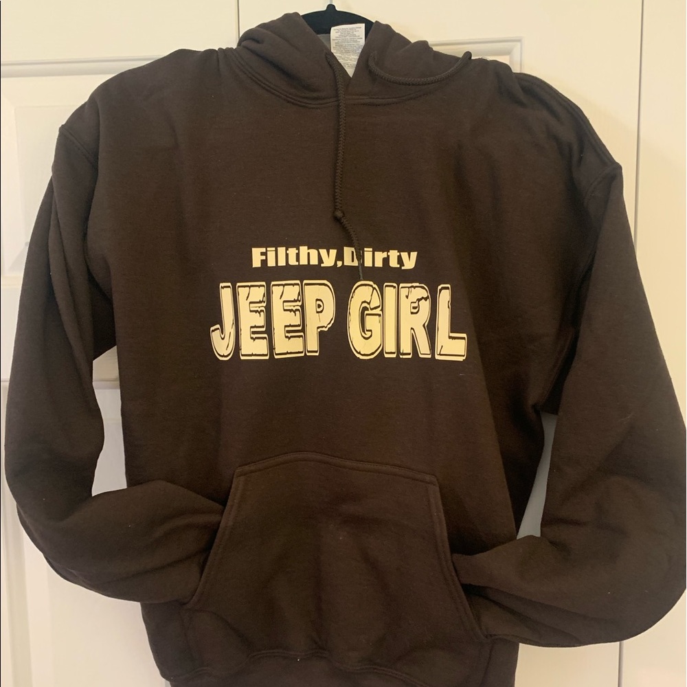 Filthy Dirty Jeep Girl hoodie. Medium.